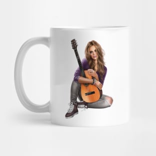 guitarist girl Mug